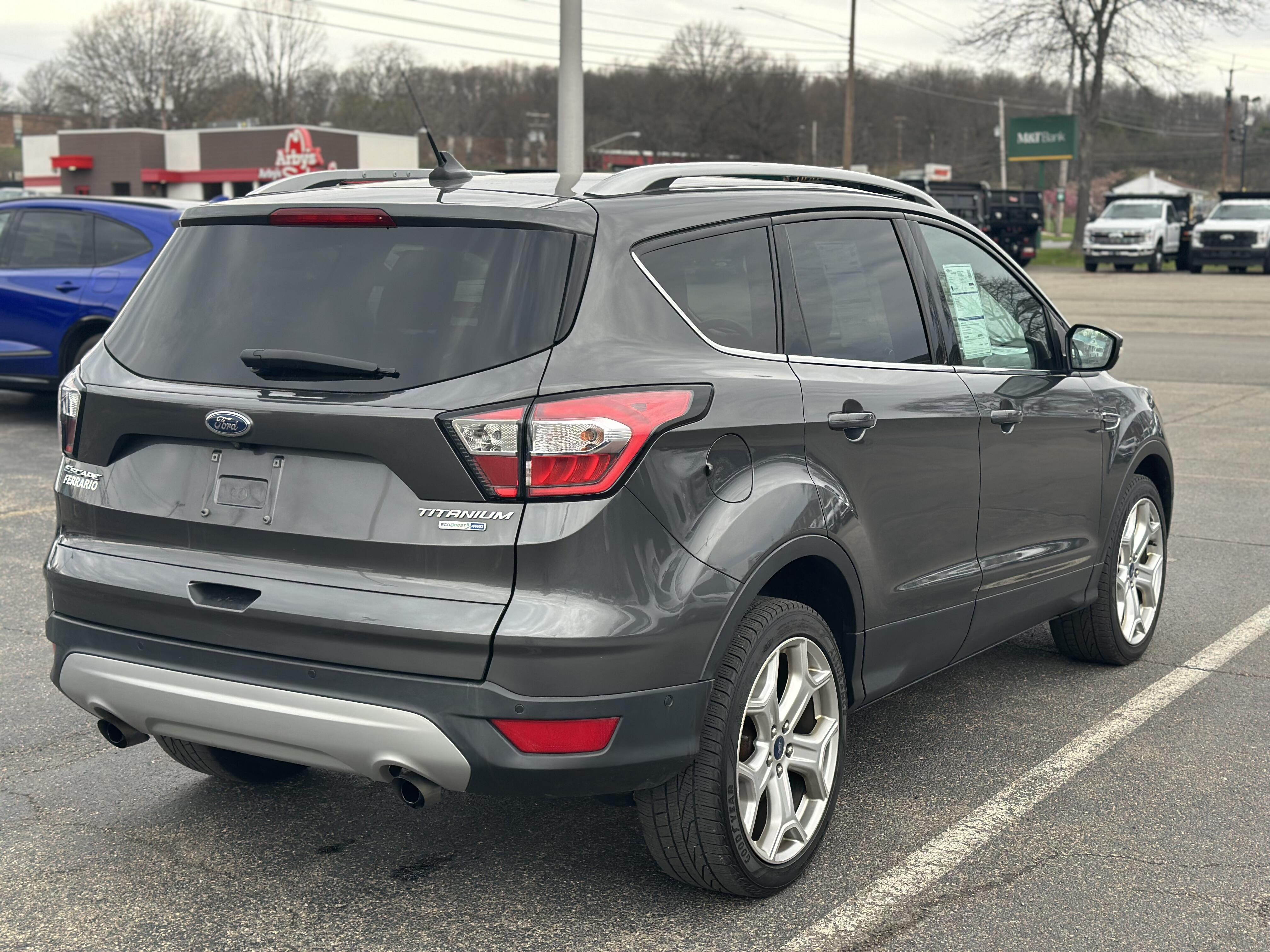 Used 2018 Ford Escape Titanium with VIN 1FMCU9J90JUC25673 for sale in Elmira, NY