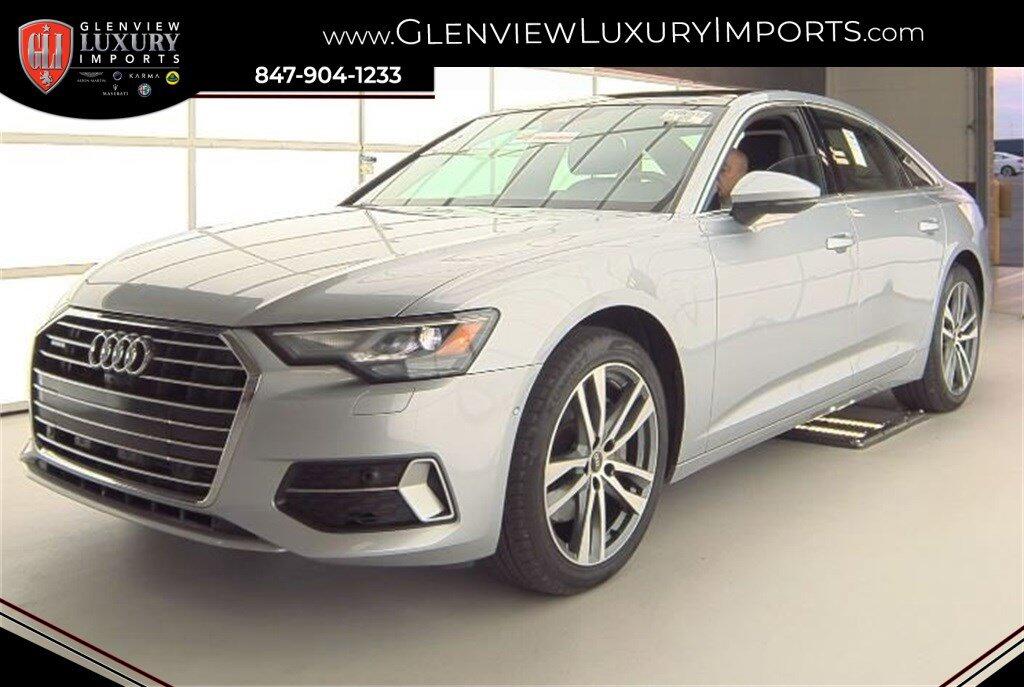 Used 2021 Audi A6 Premium with VIN WAUD8AF22MN029501 for sale in Glenview, IL