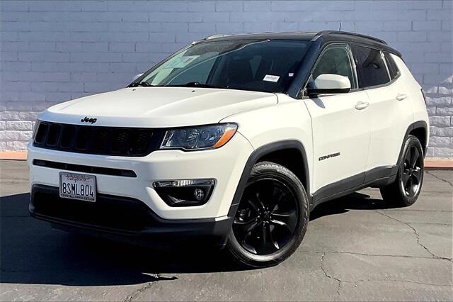 Used 2020 Jeep Compass Altitude with VIN 3C4NJCBB1LT257940 for sale in Cathedral City, CA