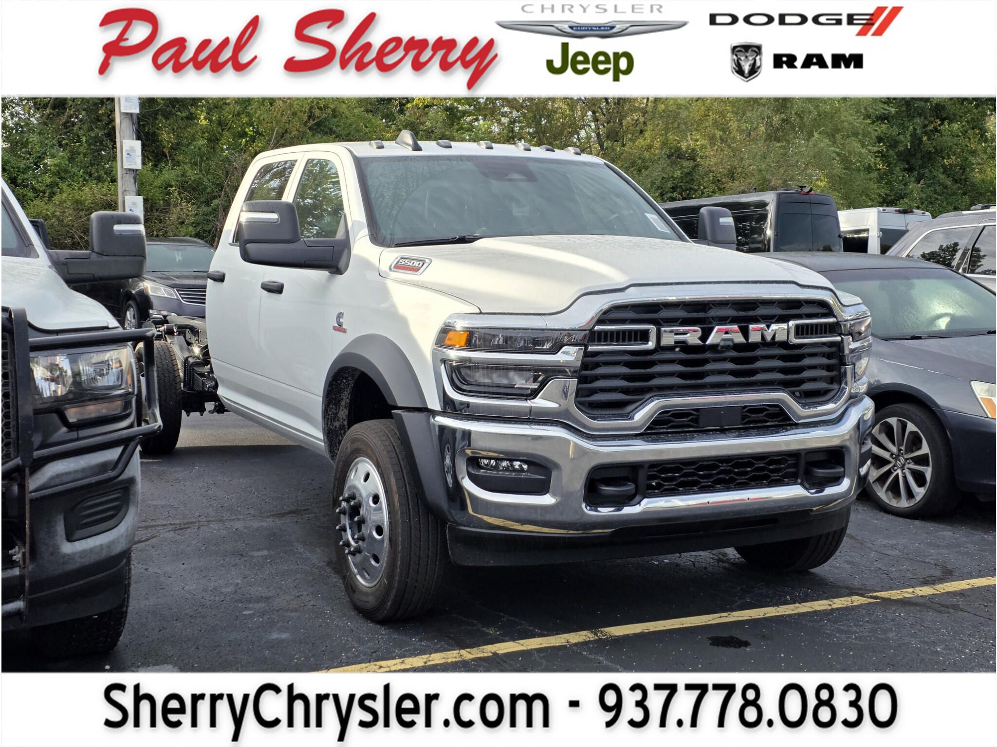 2027 RAM 5500 Chassis Cab 5500 Tradesman Chassis Crew Cab 4x4 84' Ca