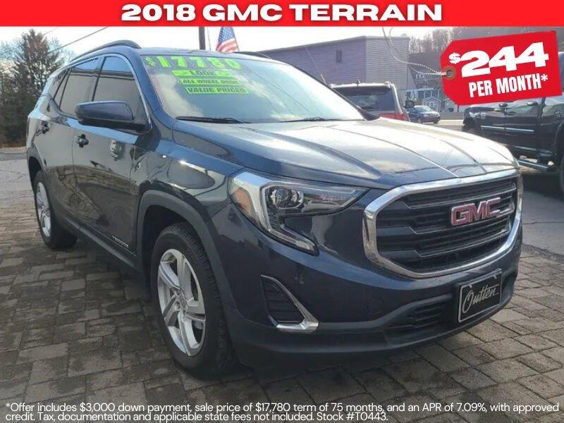 Used 2018 GMC Terrain SLE with VIN 3GKALTEV1JL316694 for sale in Tamaqua, PA