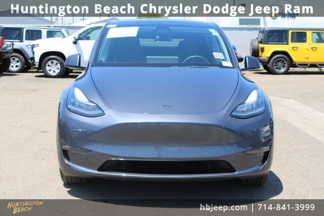 Used 2021 Tesla Model Y Long Range with VIN 5YJYGDEE3MF283754 for sale in Huntington Beach, CA