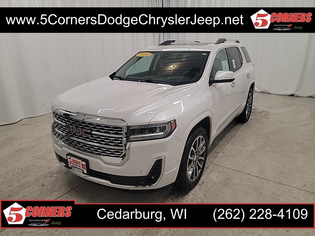 Used 2021 GMC Acadia Denali with VIN 1GKKNXLS0MZ178271 for sale in Cedarburg, WI