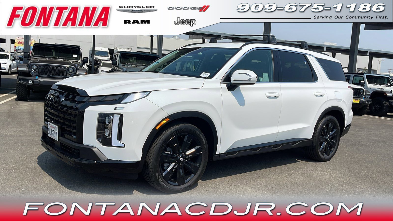 Used 2024 Hyundai Palisade XRT with VIN KM8R34GE9RU746634 for sale in Fontana, CA