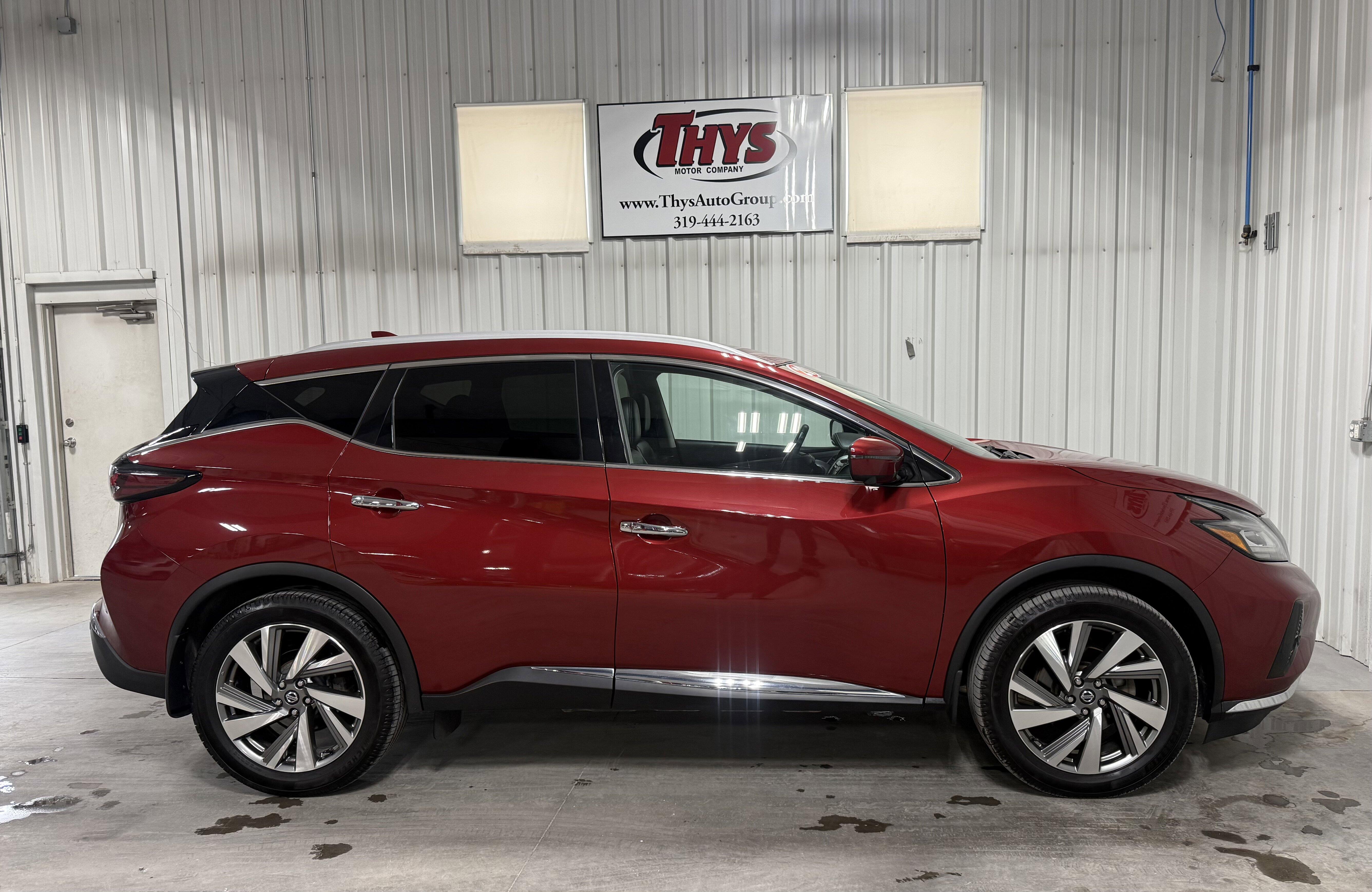 Used 2020 Nissan Murano SL with VIN 5N1AZ2CS0LN108897 for sale in Belle Plaine, IA