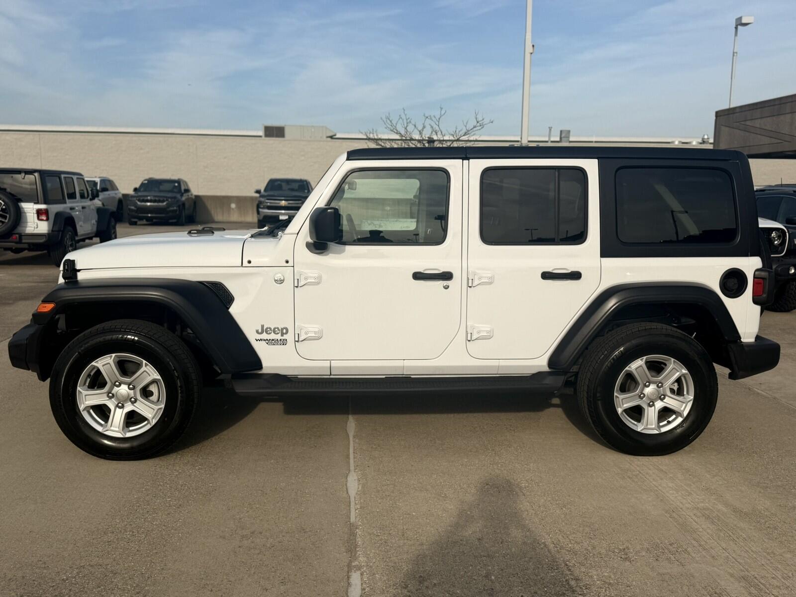 Used 2018 Jeep All-New Wrangler Unlimited Sport S with VIN 1C4HJXDG6JW121260 for sale in Bayside, NY