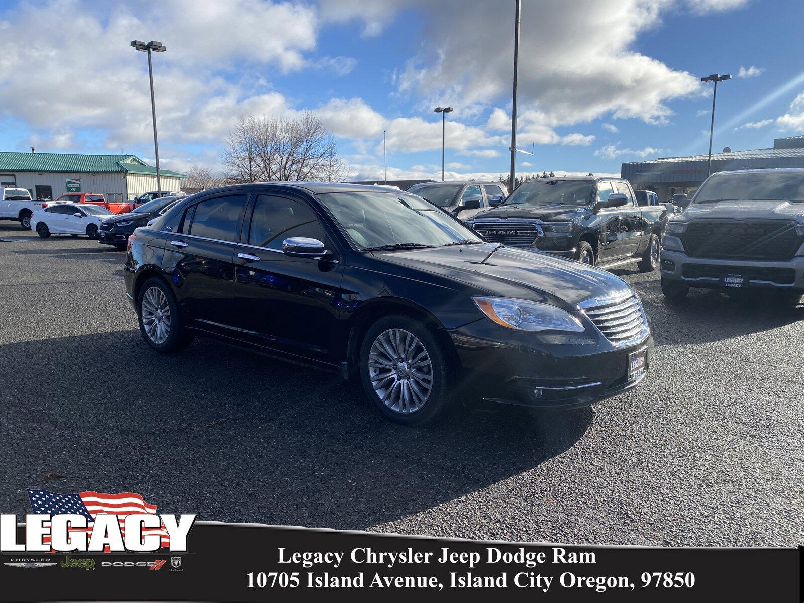 Used 2011 Chrysler 200 Limited with VIN 1C3BC2FG0BN547974 for sale in Island City, OR