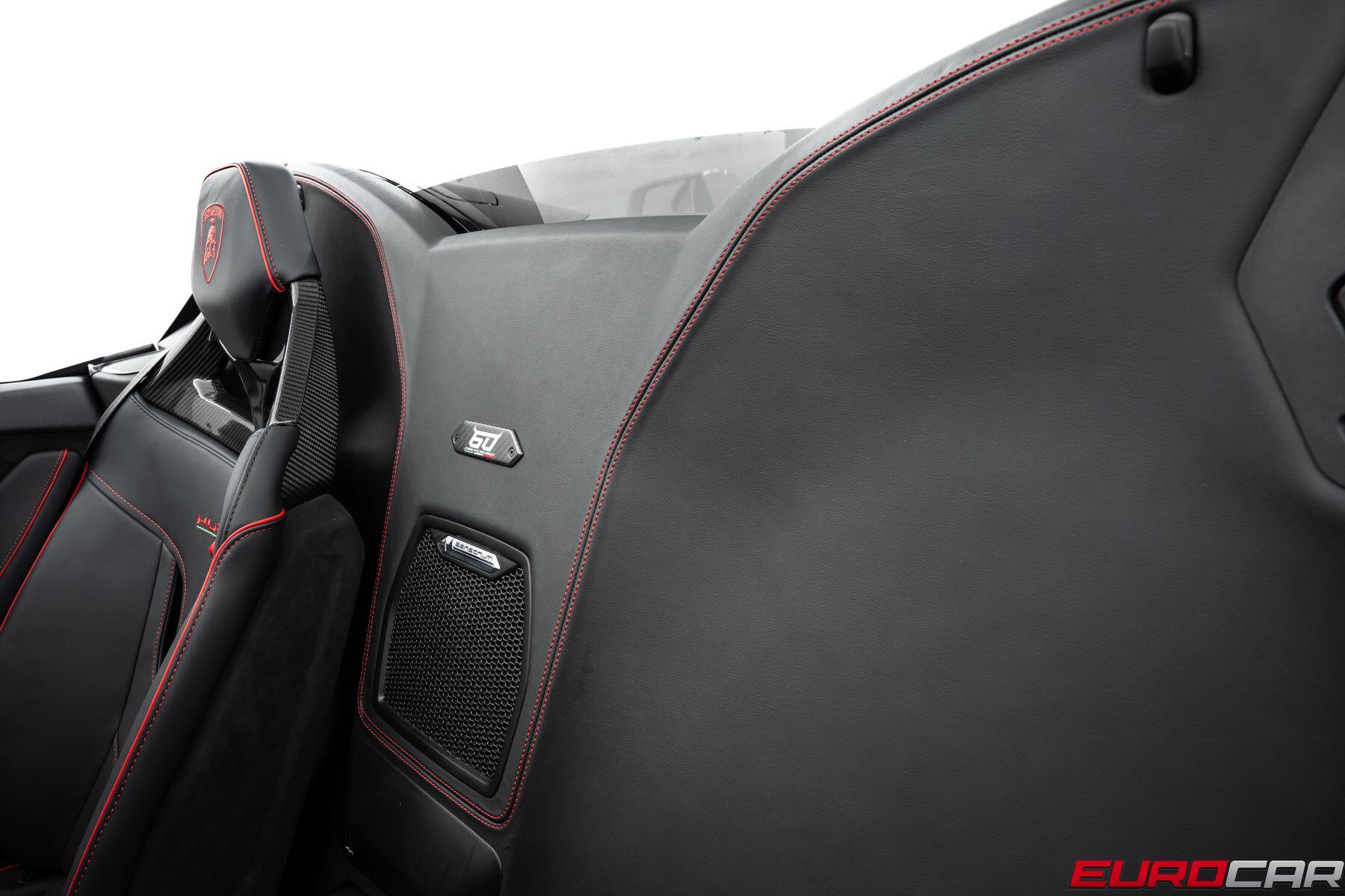 2023 Lamborghini Huracan EVO Spyder RWD *60TH ANNIVERSARY EDITION * FULL PPF* in a Bianco Icarus Metallic exterior color and Blackinterior. Eurocars OC 949-722-7121 eurocaroc.com 