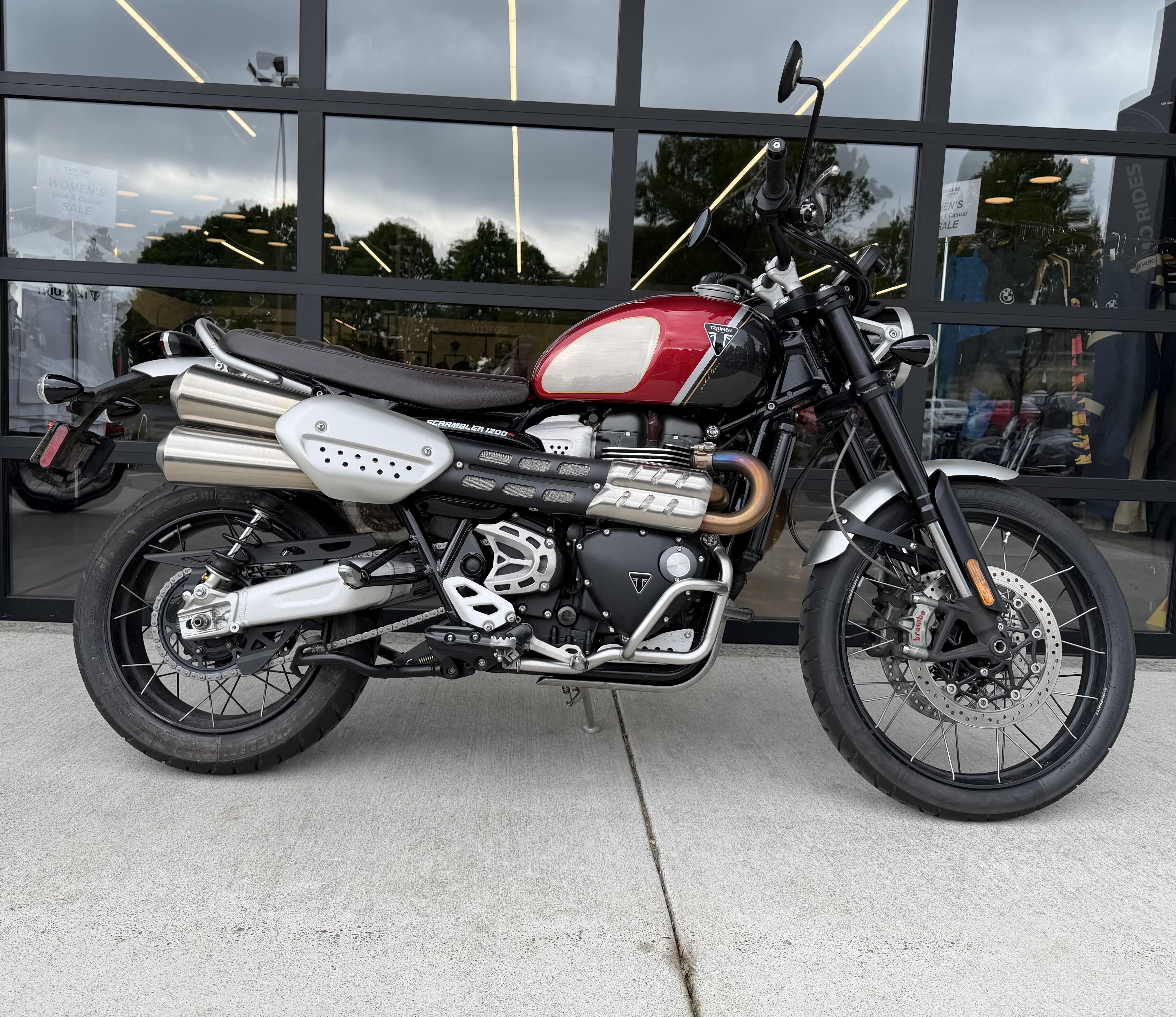 2022 Triumph Scrambler 1200 XC GOLD LINE EDITION