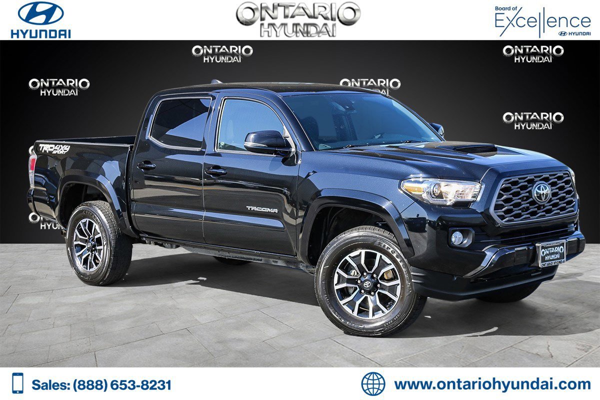 Used 2022 Toyota Tacoma SR with VIN 3TMCZ5ANXNM471118 for sale in Ontario, CA