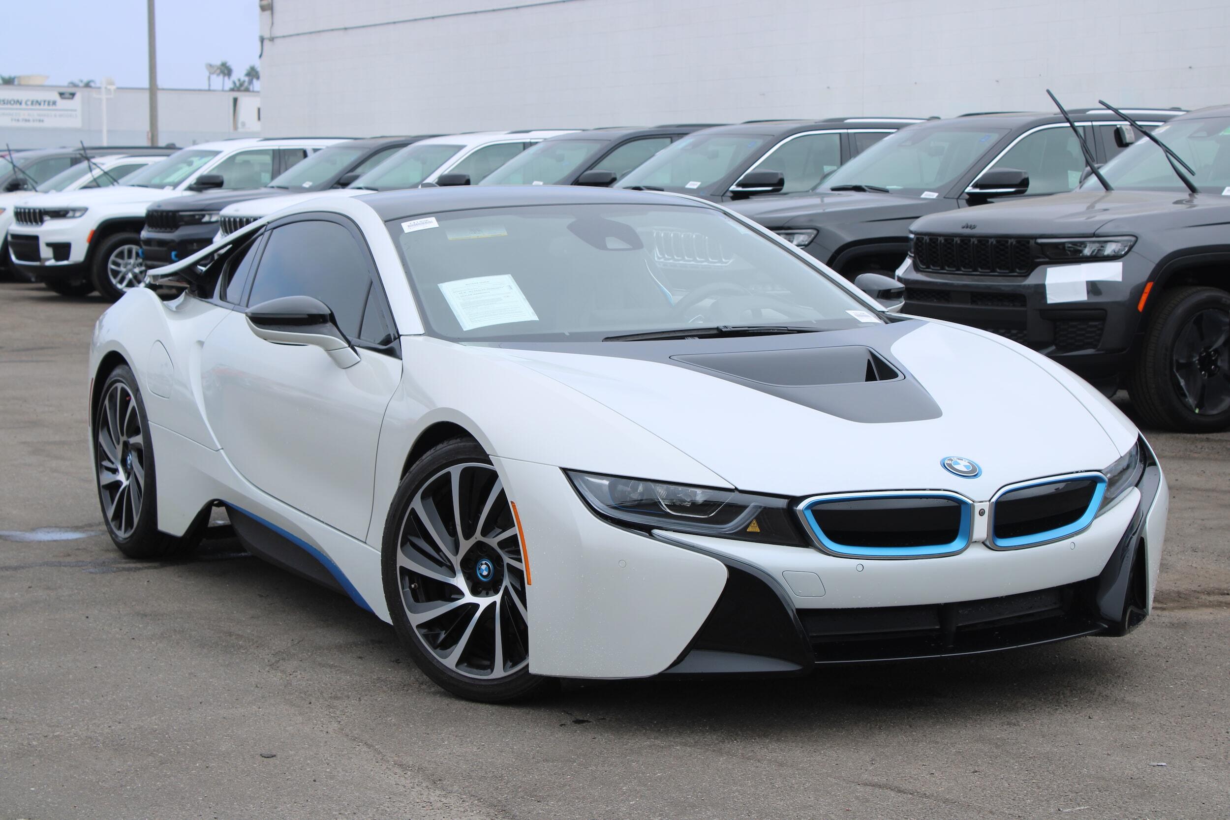 Used 2016 BMW i8 Mega World with VIN WBY2Z2C51GV676115 for sale in Huntington Beach, CA