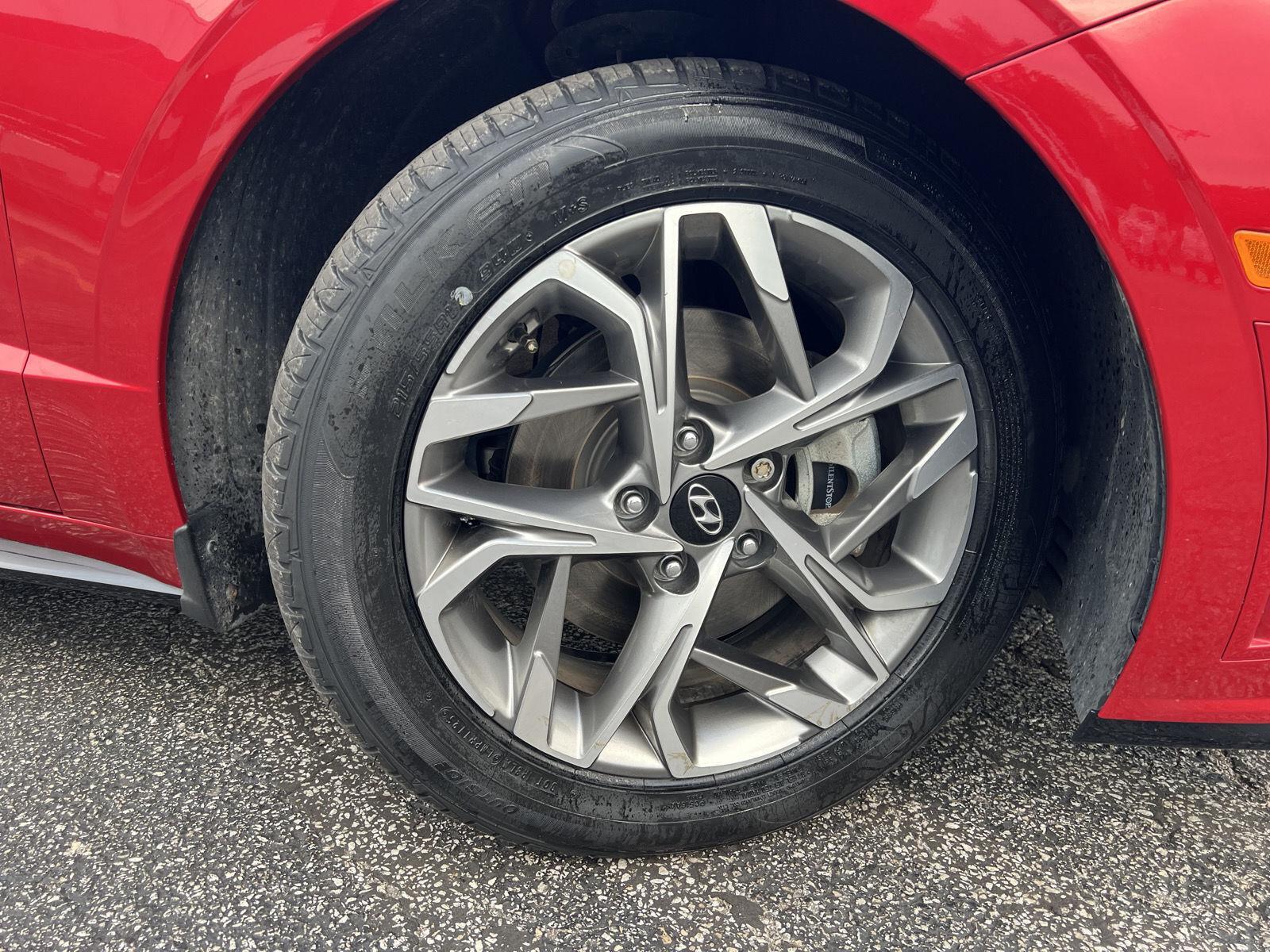Used 2021 Hyundai Sonata SEL with VIN 5NPEL4JA5MH081341 for sale in Morris, IL