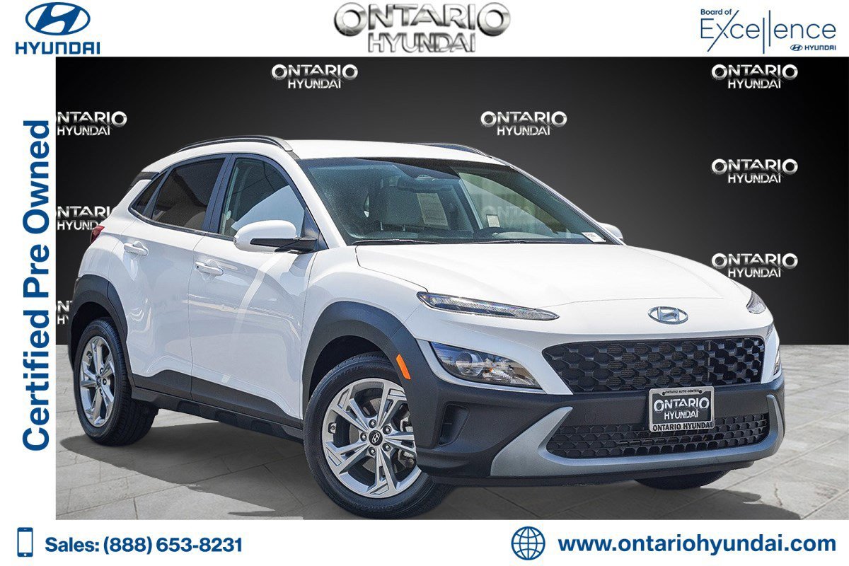 Used 2023 Hyundai Kona SEL with VIN KM8K6CAB3PU975745 for sale in Ontario, CA