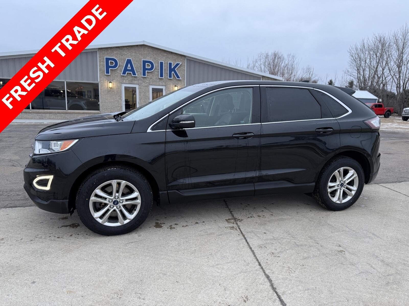 Used 2016 Ford Edge SEL with VIN 2FMPK4J86GBB25240 for sale in Luverne, Minnesota