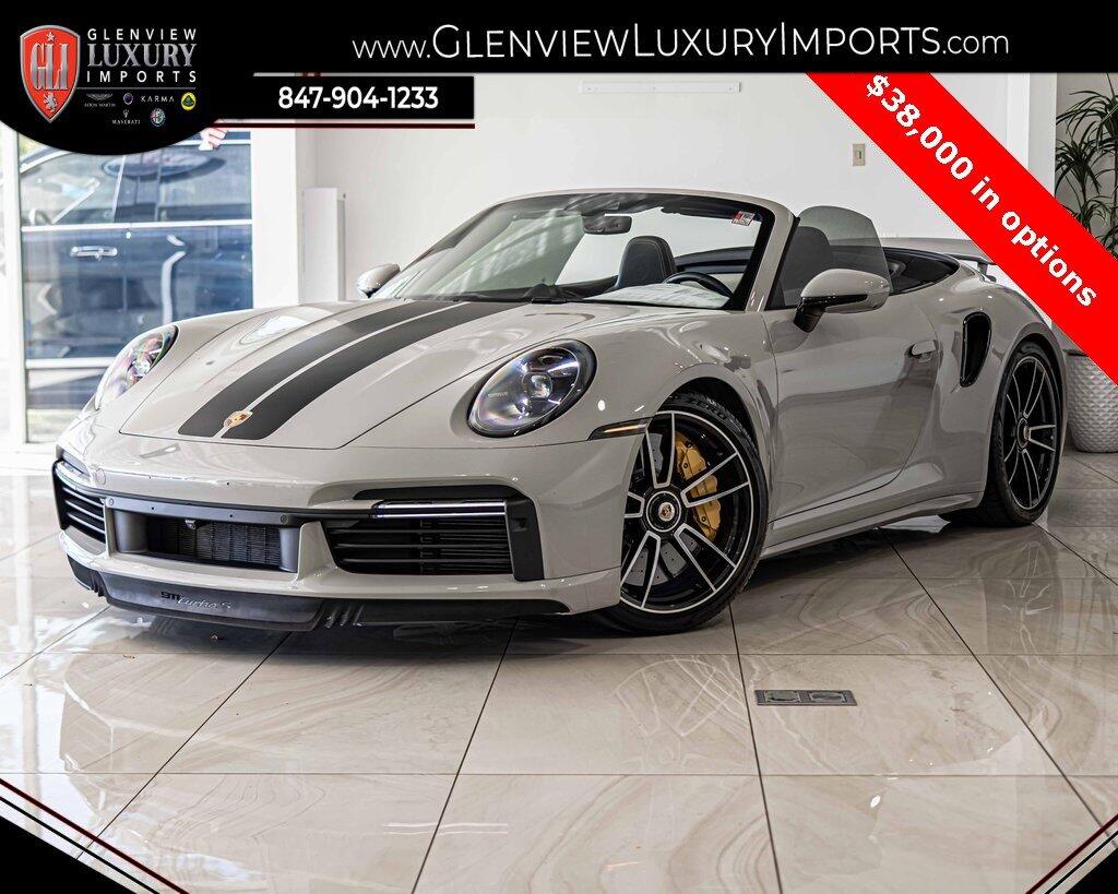 Used 2021 Porsche 911 Turbo S with VIN WP0CD2A99MS263785 for sale in Glenview, IL