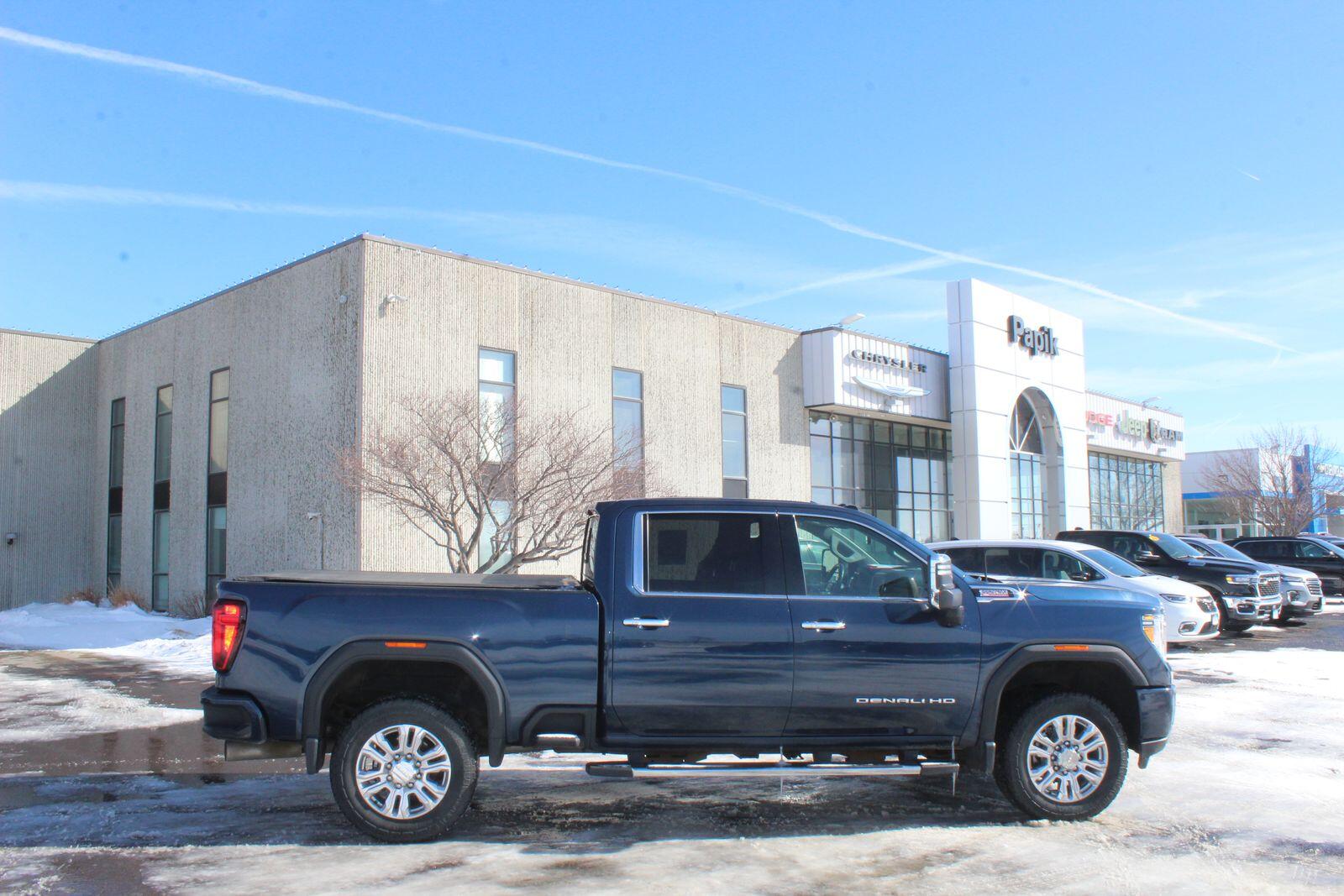 Used 2021 GMC Sierra 3500 Denali HD Denali with VIN 1GT49WEY1MF203085 for sale in Luverne, Minnesota
