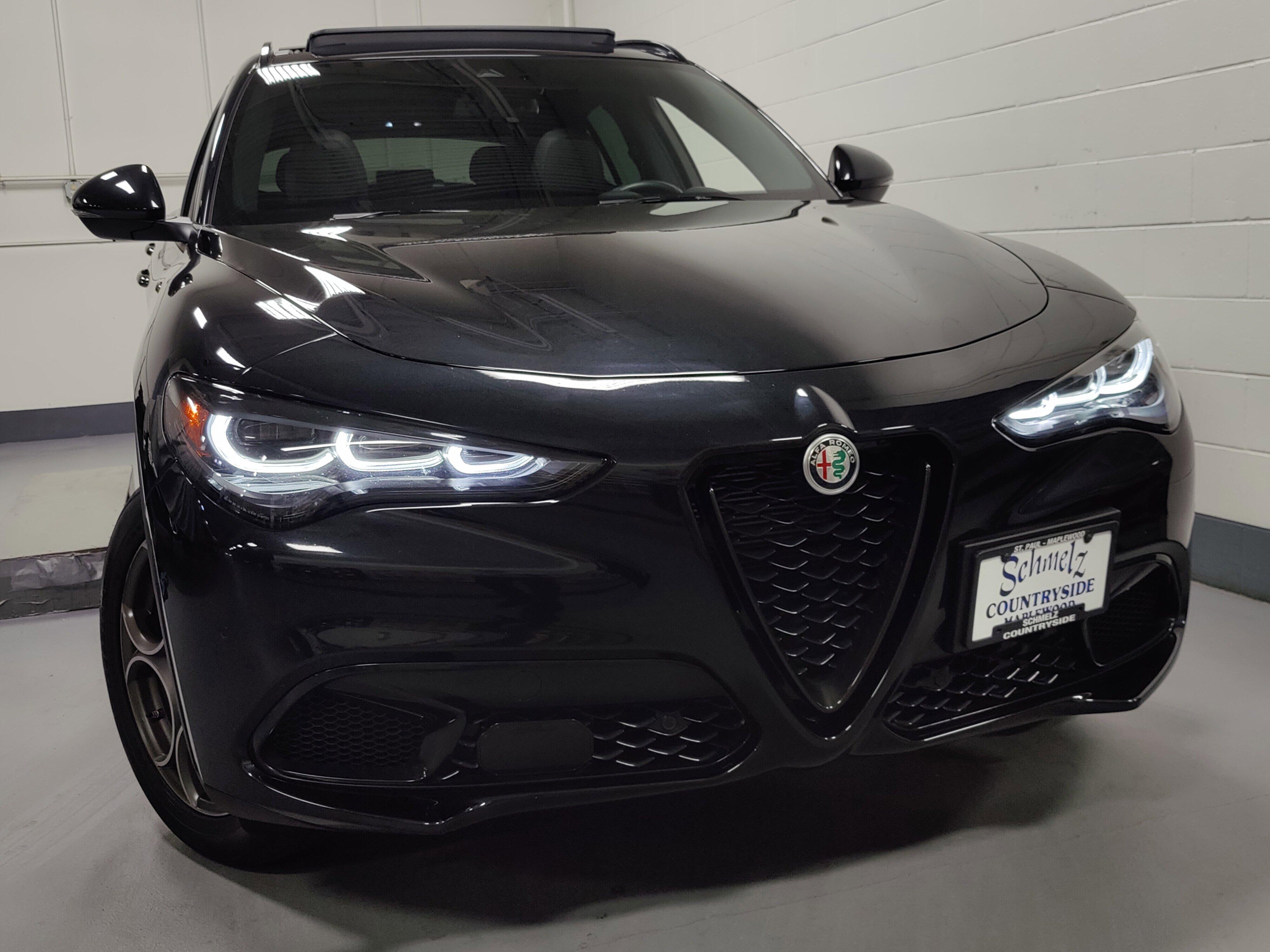 Used 2024 Alfa Romeo Stelvio Sprint with VIN ZASPAKAN7R7D80662 for sale in Maplewood, Minnesota