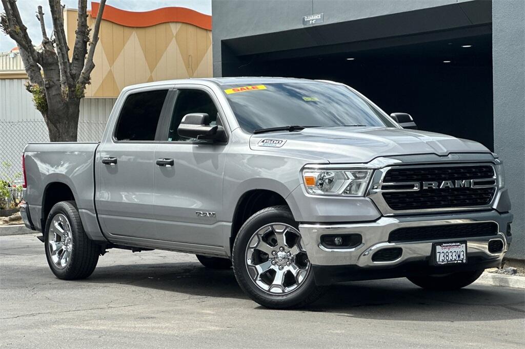 Used 2023 RAM Ram 1500 Pickup Big Horn/Lone Star with VIN 1C6RREFG8PN664436 for sale in Fresno, CA