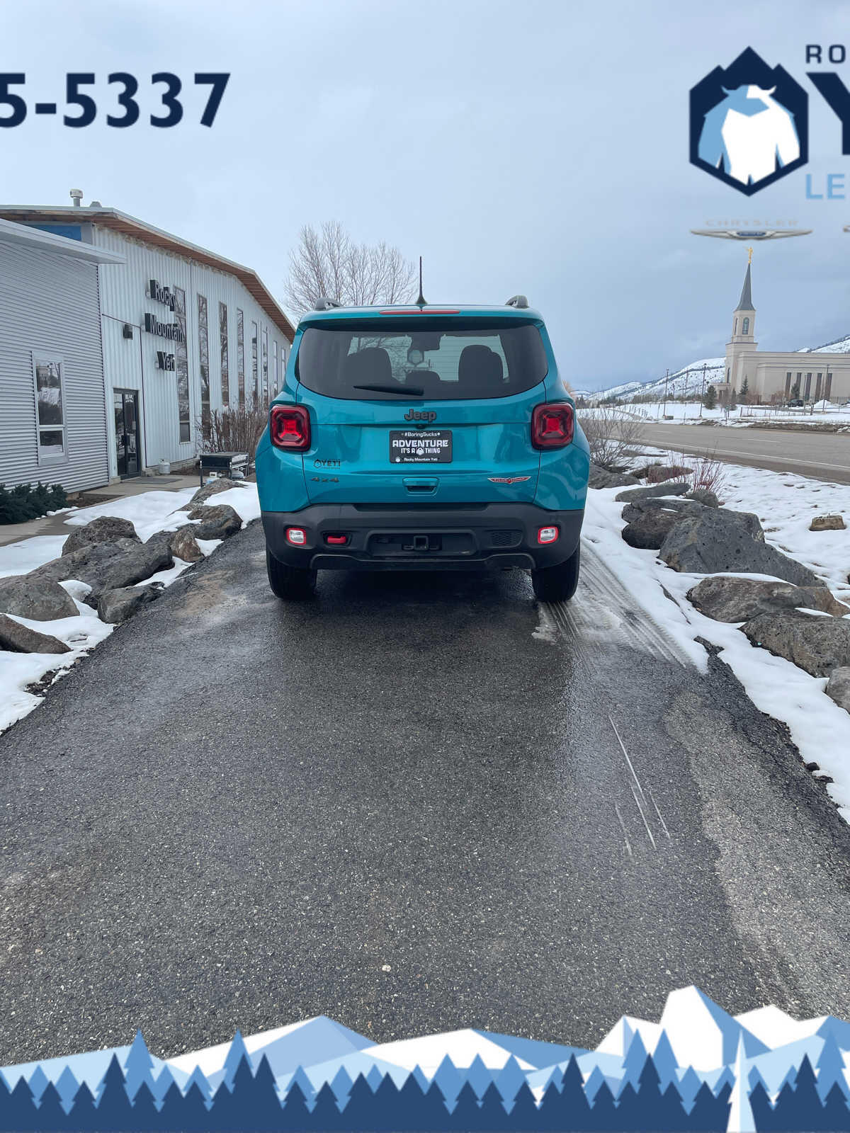 Used 2021 Jeep Renegade Trailhawk with VIN ZACNJDC18MPM66612 for sale in Jackson, WY