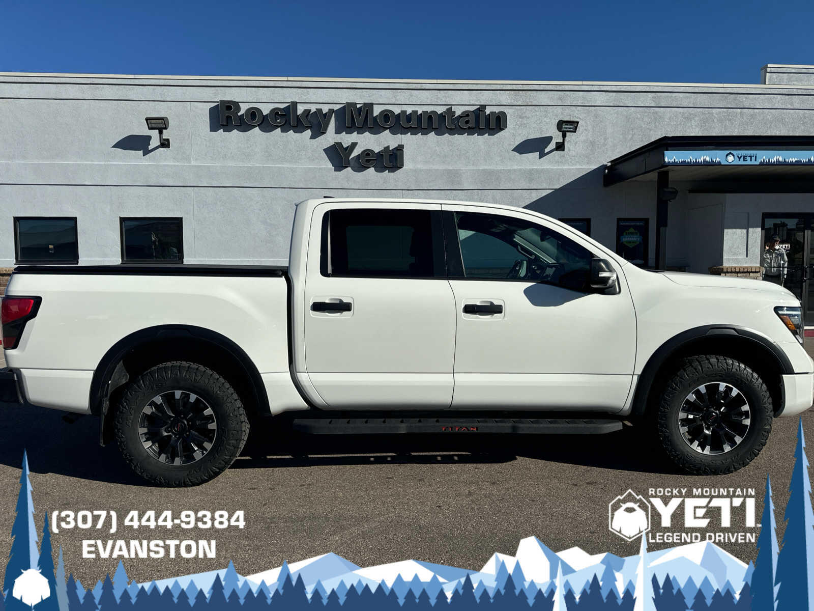 Used 2022 Nissan Titan PRO-4X with VIN 1N6AA1ED4NN100256 for sale in Jackson, WY