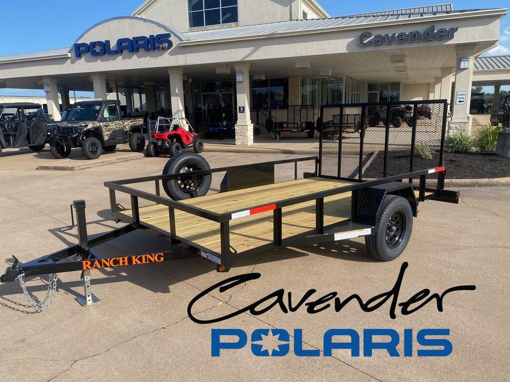 2026 Ranch King Weekender Single Axle Utility Trailer 12'x6'10 WT12610-24FMR