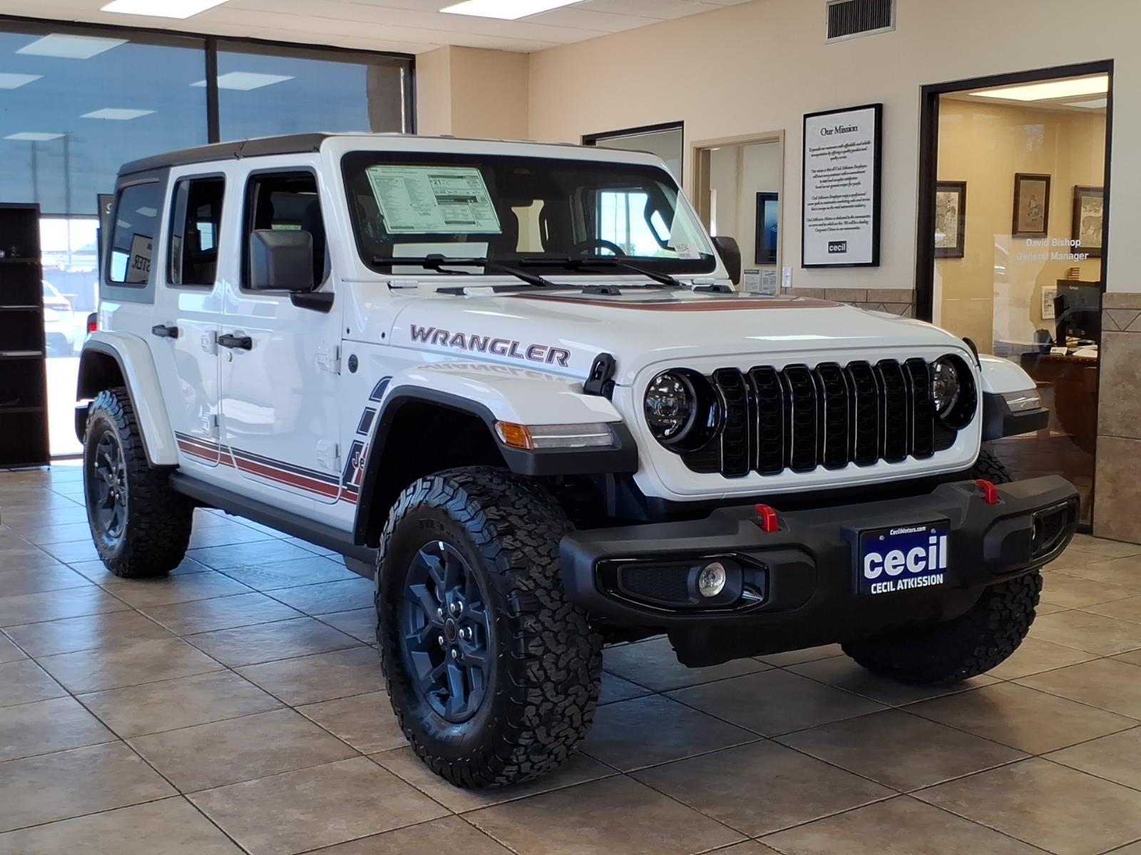 2026 Jeep Wrangler Unlimited Wrangler 4-door America250