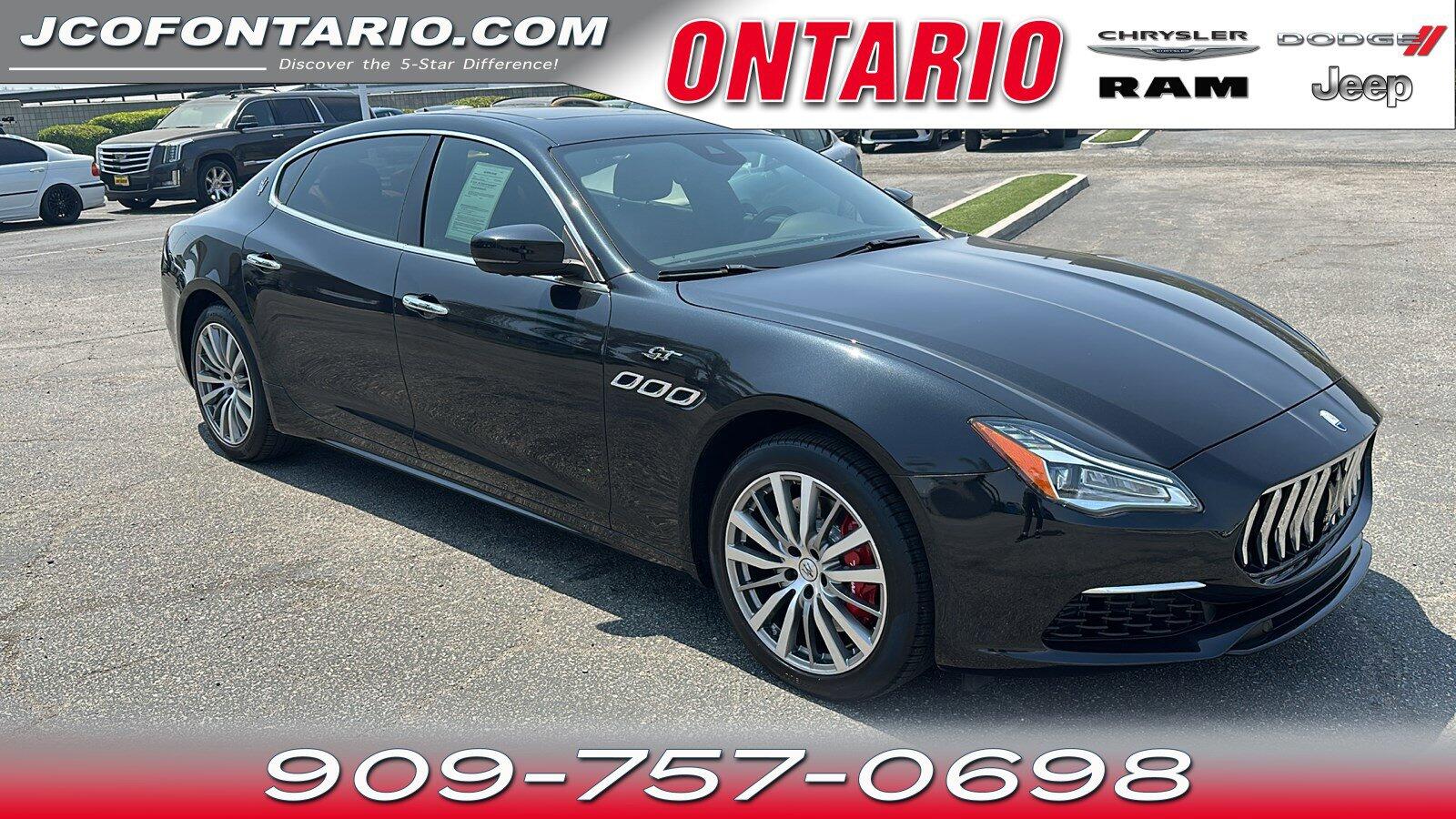 Used 2022 Maserati Quattroporte GT with VIN ZAM56XPA9N1386135 for sale in Ontario, CA