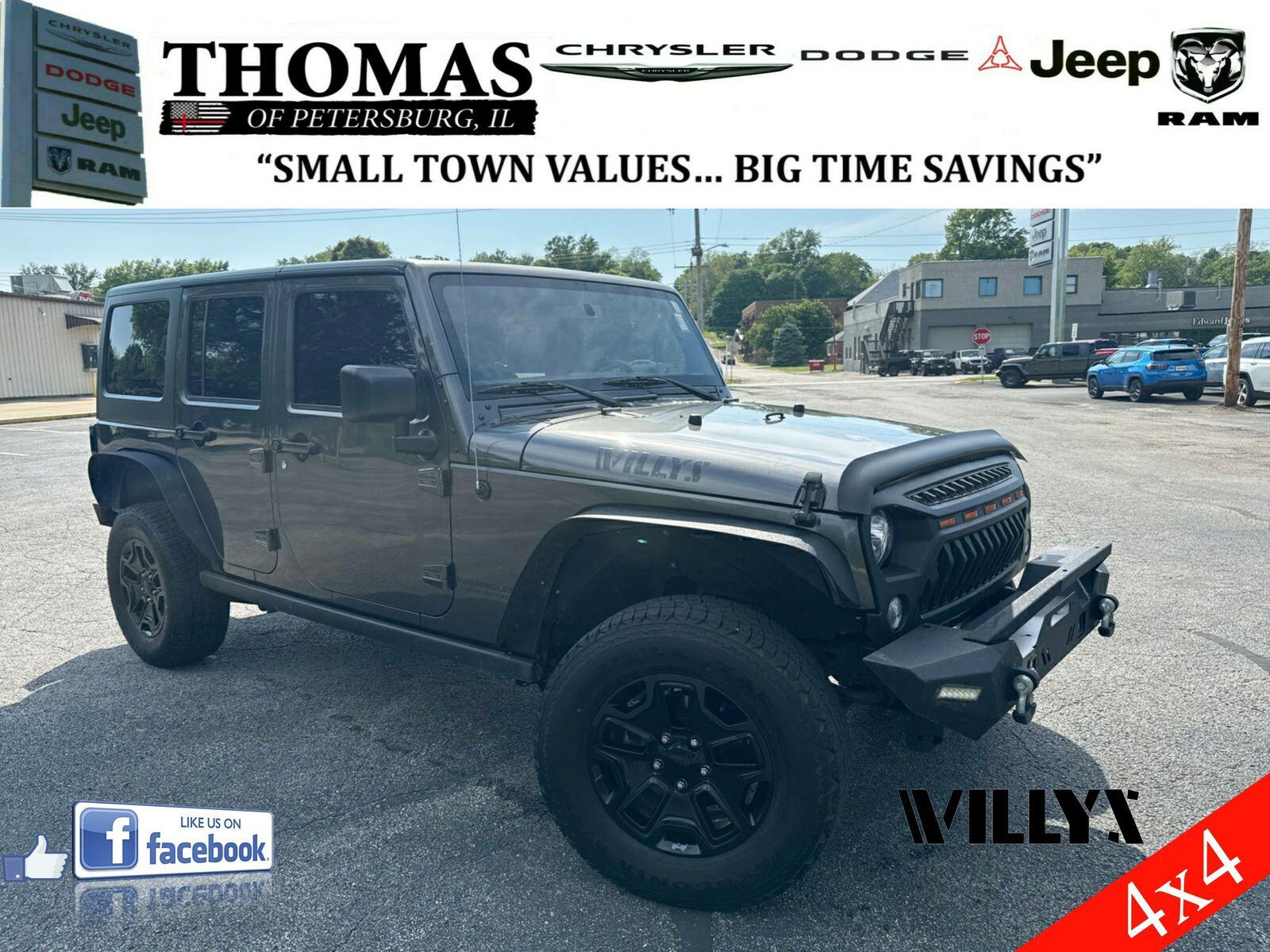 2017 Jeep Wrangler Willys Wheeler W's photo