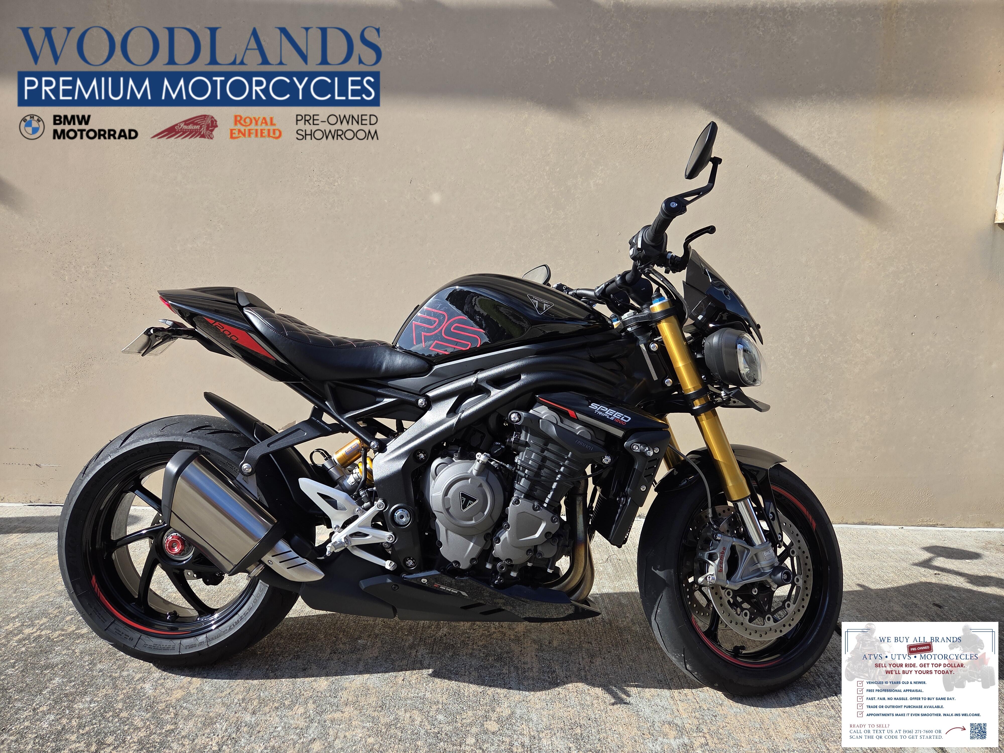 2025 TRIUMPH SPEED TRIPLE 1200 RS