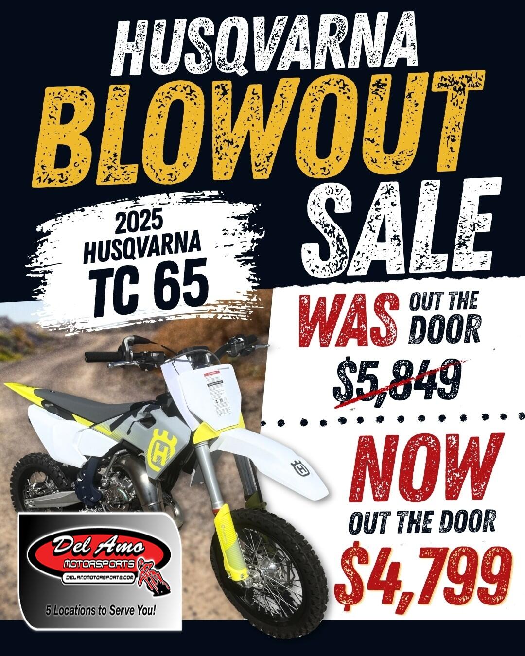 2025 Husqvarna TC 65