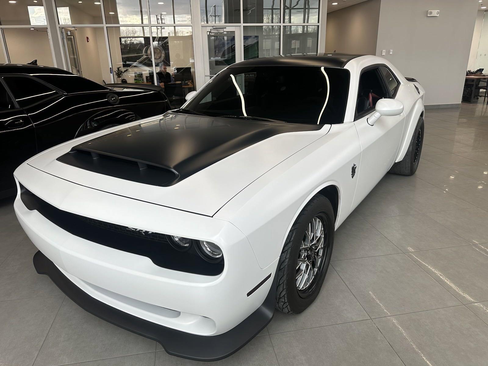 Used 2023 Dodge Challenger SRT with VIN 2C3CDZL98PH100647 for sale in Victor, NY