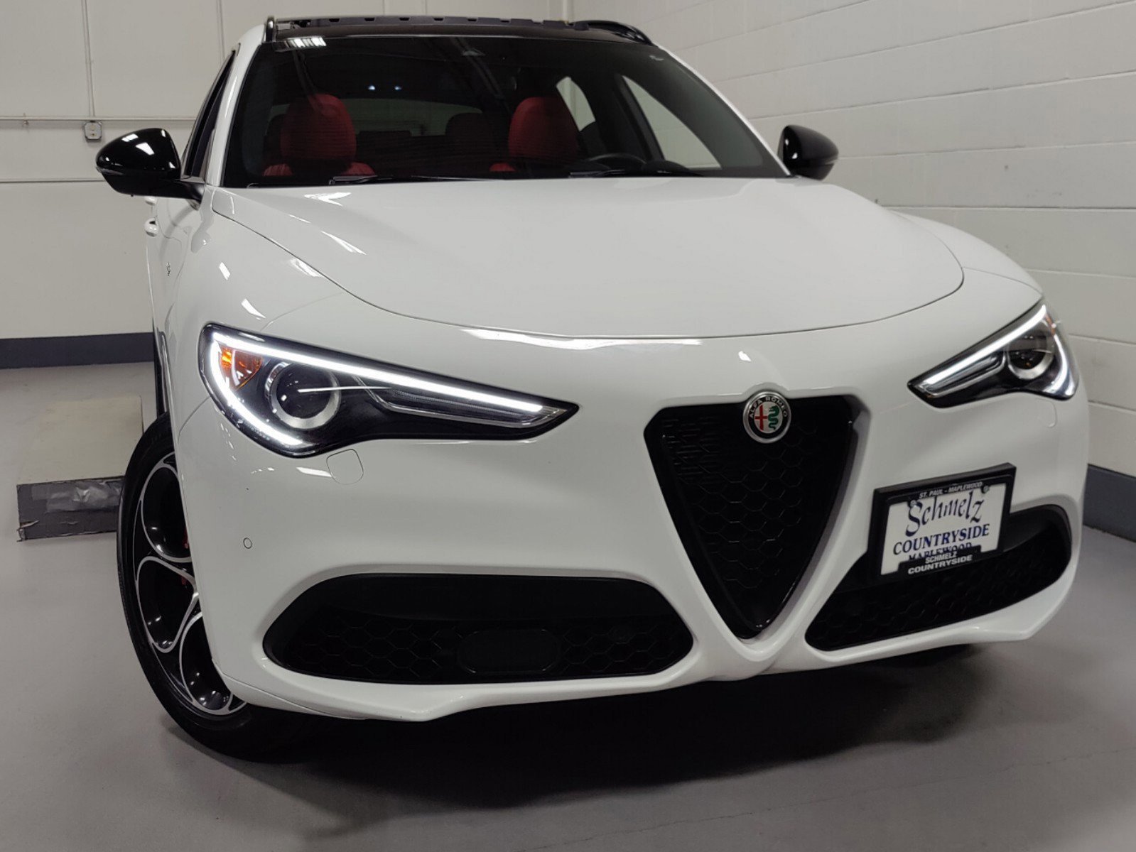 Used 2023 Alfa Romeo Stelvio Veloce with VIN ZASPAKBN9P7D53149 for sale in Maplewood, MN