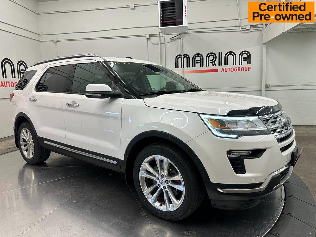 Certified 2019 Ford Explorer Limited with VIN 1FM5K8FHXKGB36427 for sale in Webster, NY