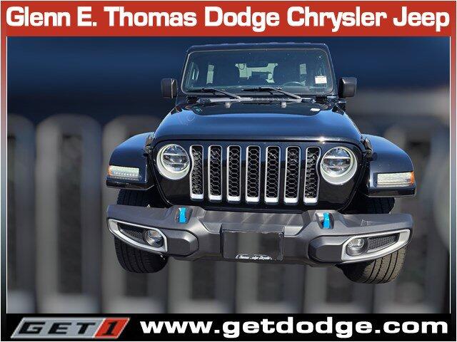 Used 2022 Jeep Wrangler Unlimited Sahara 4XE with VIN 1C4JJXP67NW230112 for sale in Signal Hill, CA