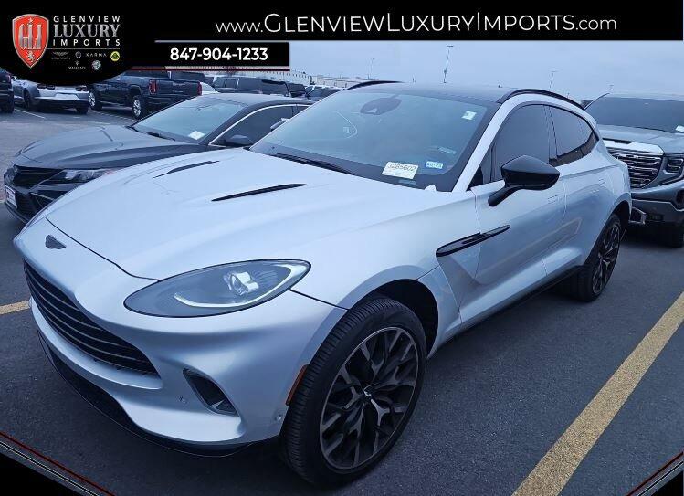 Used 2021 Aston Martin DBX Base with VIN SCFVUJAW9MTV04040 for sale in Glenview, IL