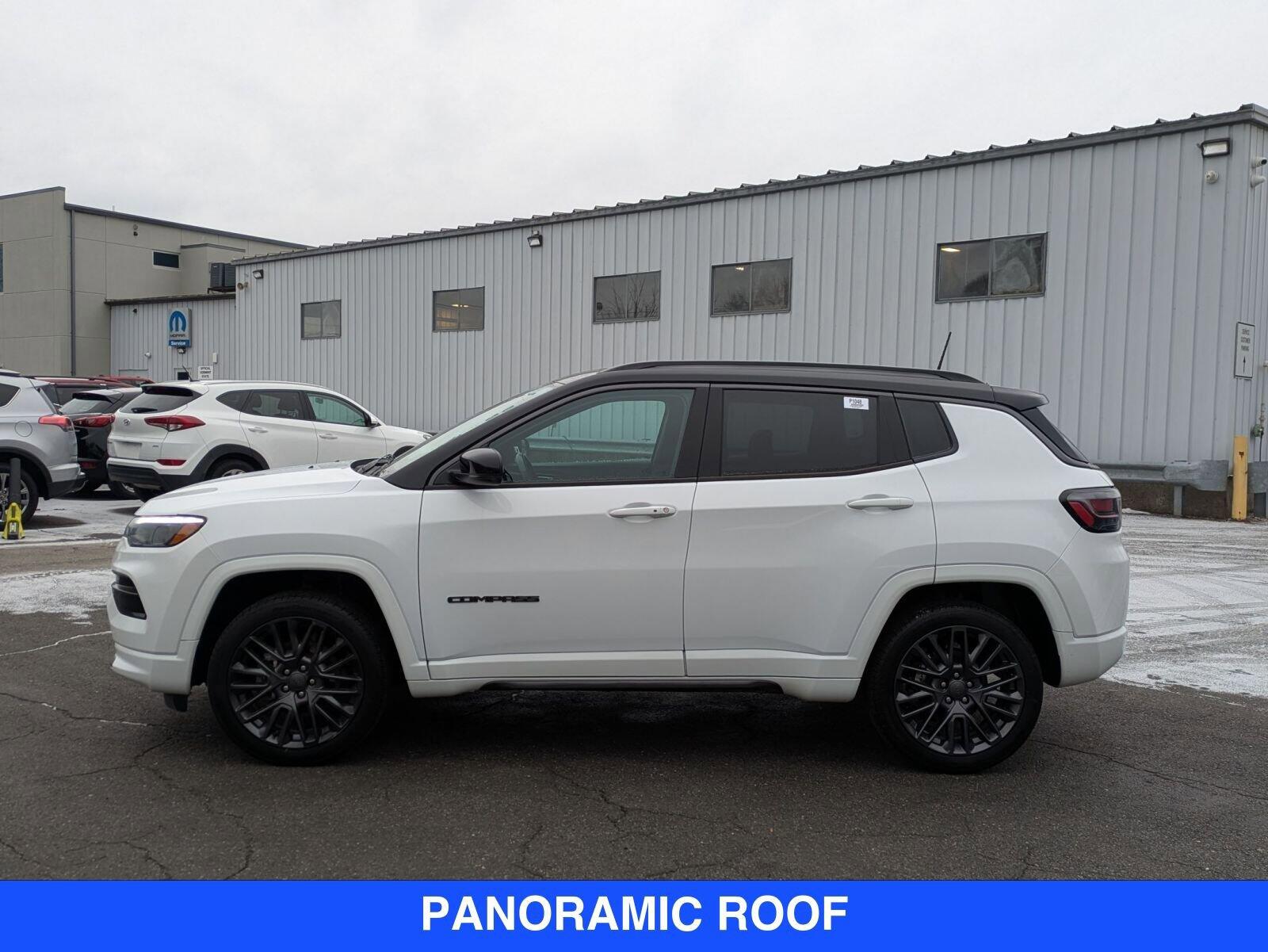 Used 2022 Jeep Compass High Altitude with VIN 3C4NJDCB5NT144094 for sale in Brattleboro, VT