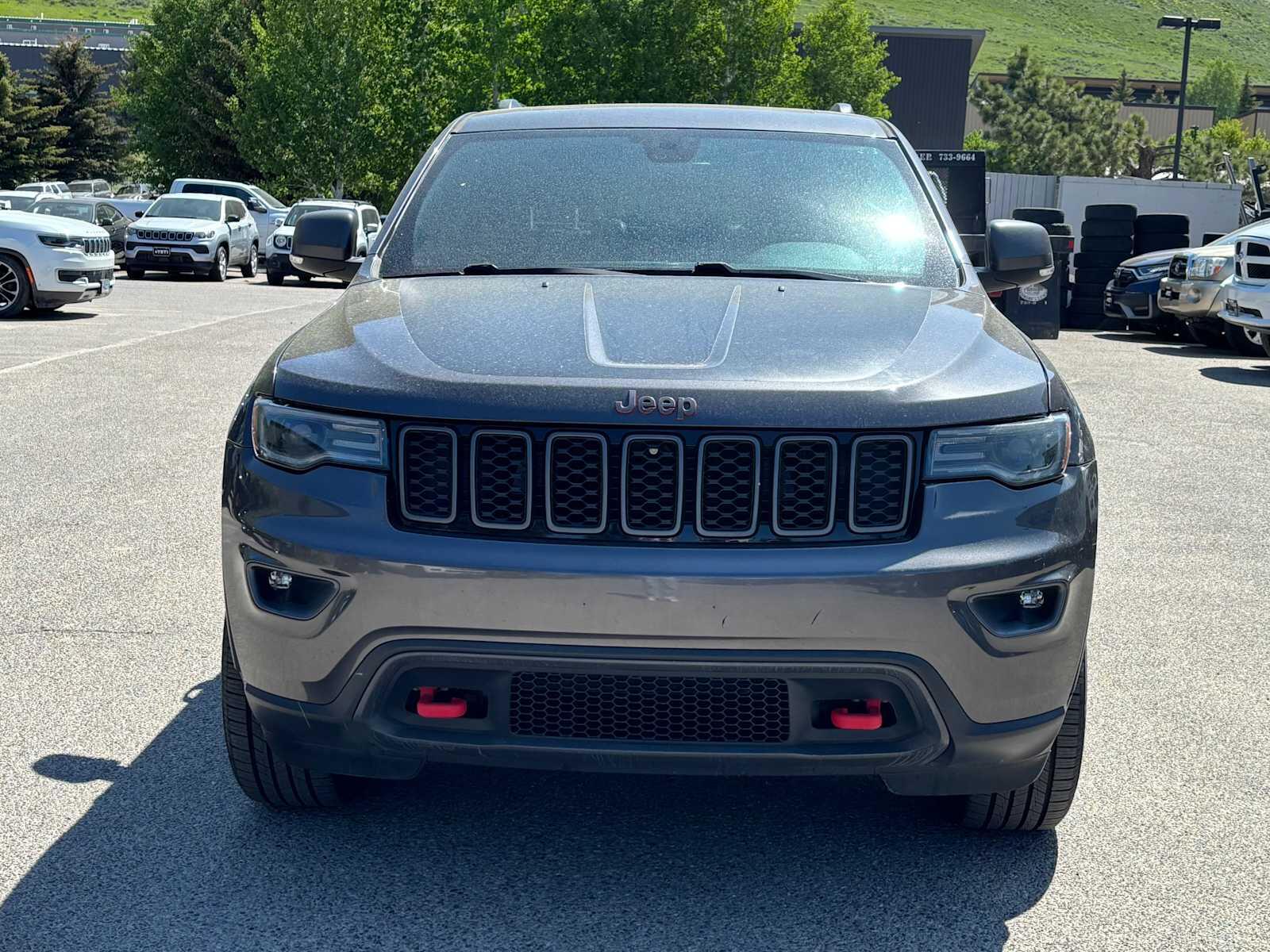 Used 2017 Jeep Grand Cherokee Trailhawk with VIN 1C4RJFLT3HC841592 for sale in Afton, WY