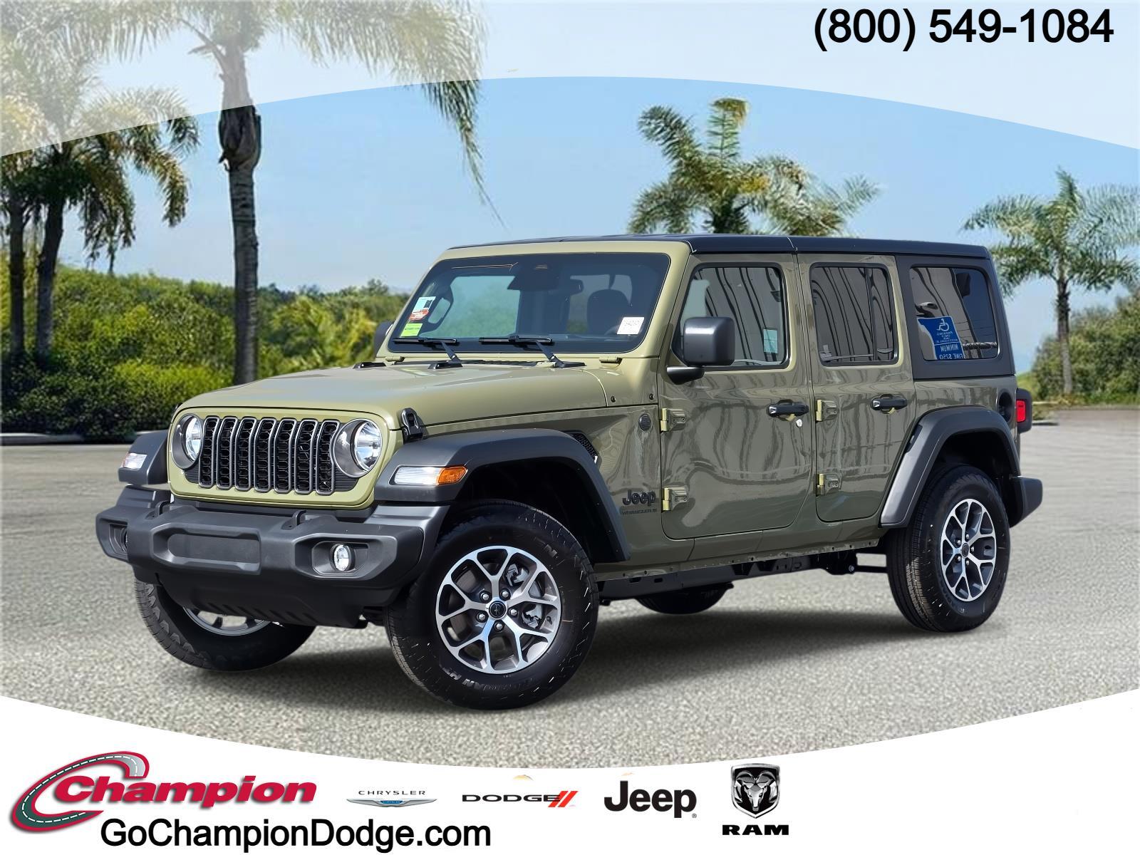 2026 Jeep Wrangler 4-Door Sport S's photo