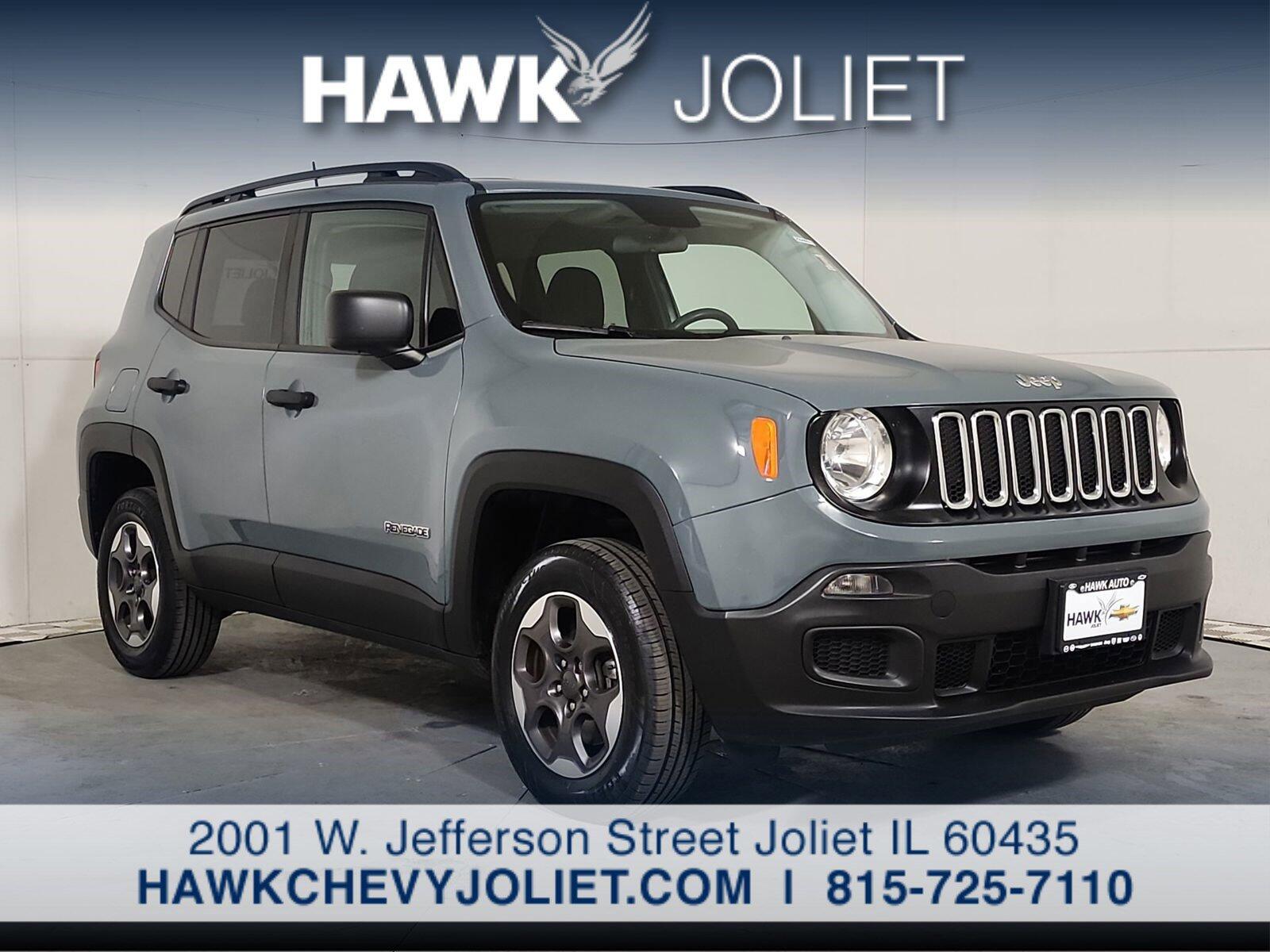 Used 2017 Jeep Renegade Sport with VIN ZACCJBAB2HPF18137 for sale in Glenview, IL