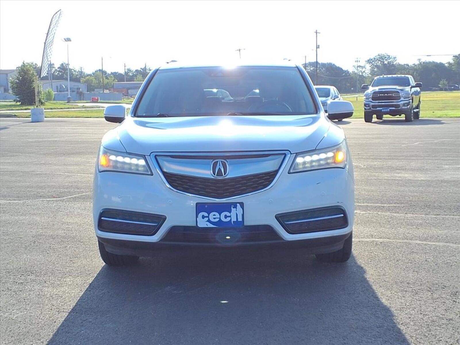Used 2016 Acura MDX Advance Package with VIN 5FRYD3H97GB015259 for sale in Burnet, TX
