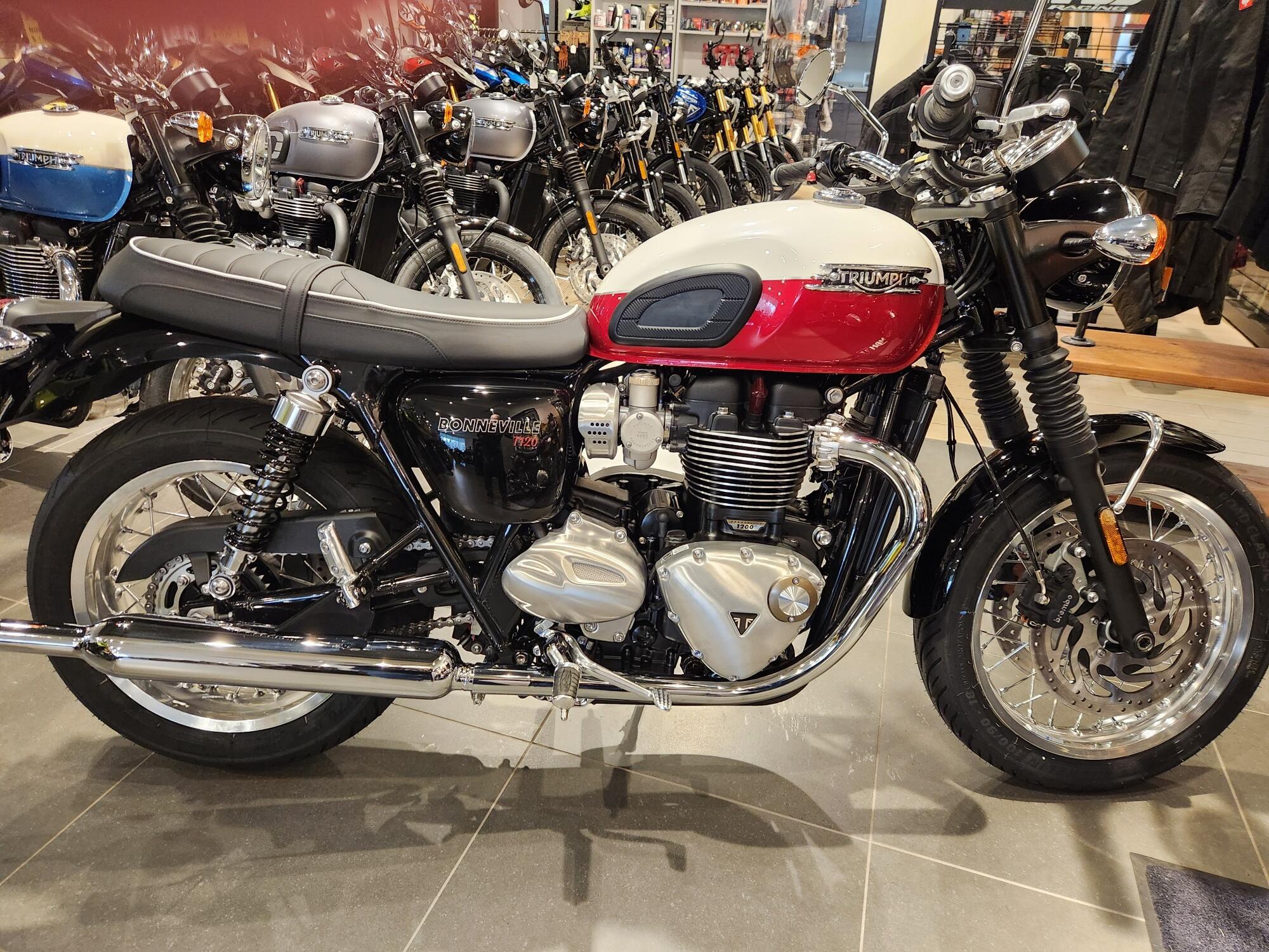 New 2025 Triumph Bonneville T120 Euro 5a | Pitt Cycles