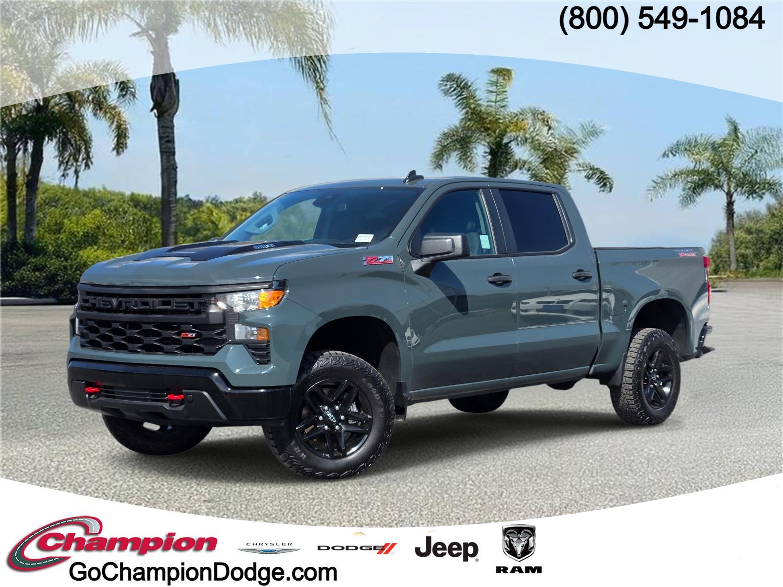 2025 Chevrolet Silverado 1500 4WD Crew Cab 147 Custom Trail Boss