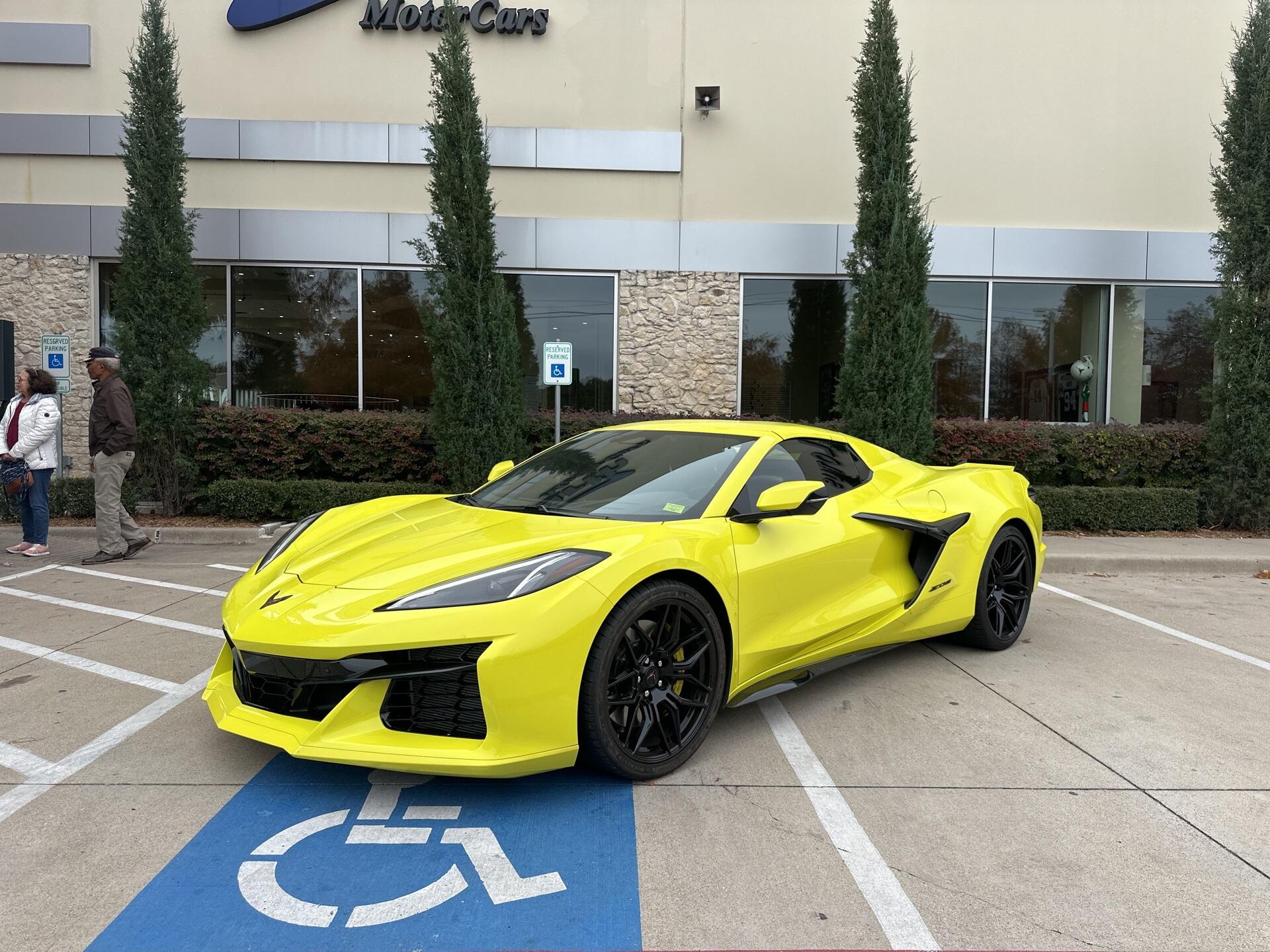 Used 2024 Chevrolet Corvette 3LZ with VIN 1G1YF3D36R5601932 for sale in Carrollton, TX