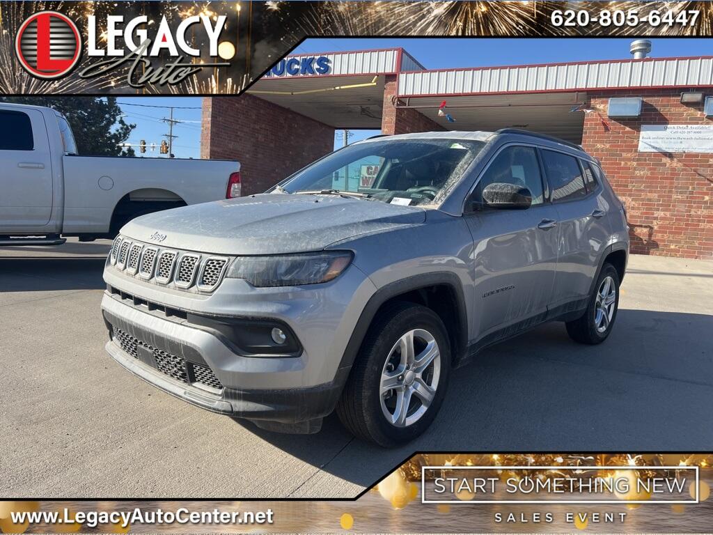 Used 2024 Jeep Compass Latitude with VIN 3C4NJDBN3RT604161 for sale in Garden City, KS