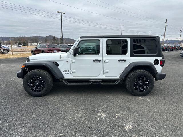 Used 2020 Jeep Wrangler Unlimited Sport S with VIN 1C4HJXDN5LW269529 for sale in Prairie du Chien, WI