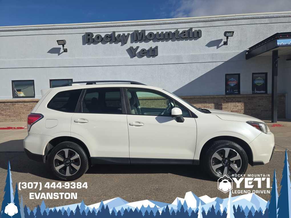 Used 2018 Subaru Forester Premium with VIN JF2SJADC7JH560411 for sale in Jackson, WY