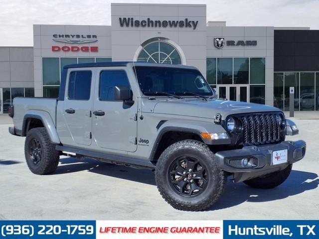 Used 2022 Jeep Gladiator WILLYS with VIN 1C6HJTAGXNL149137 for sale in Huntsville, TX