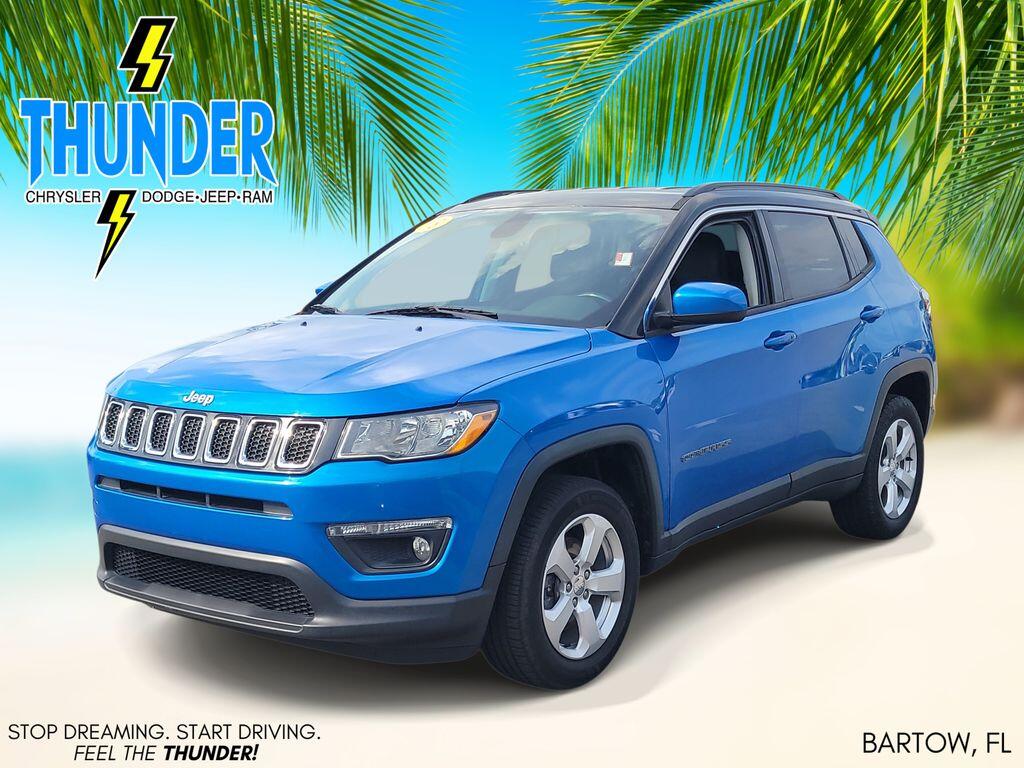 Used 2018 Jeep Compass Latitude with VIN 3C4NJDBB5JT202569 for sale in Bartow, FL