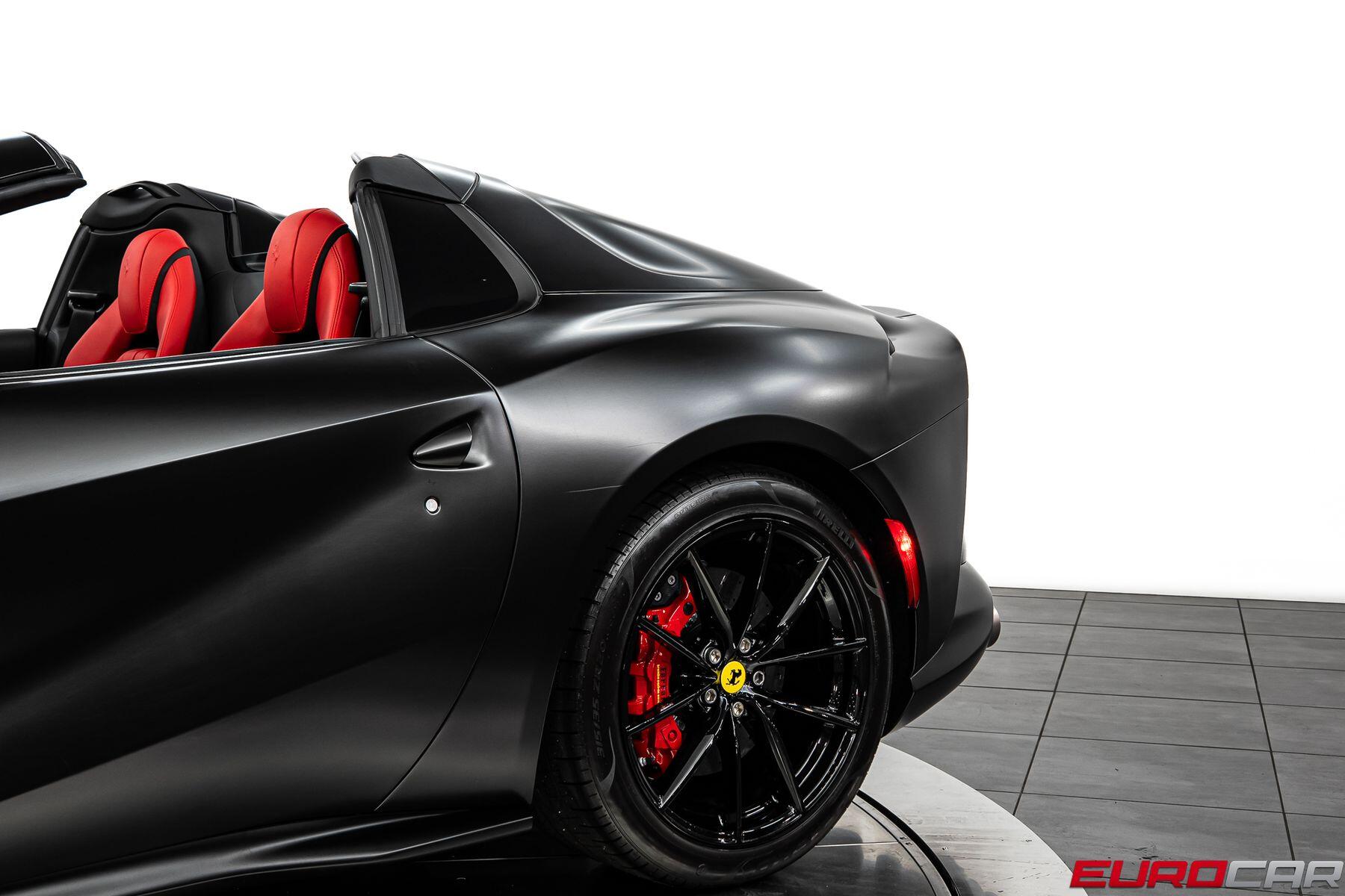 2022 Ferrari 812 GTS *FULL BODY MATTE BLACK WRAP * FRONT LIFT*Image 15