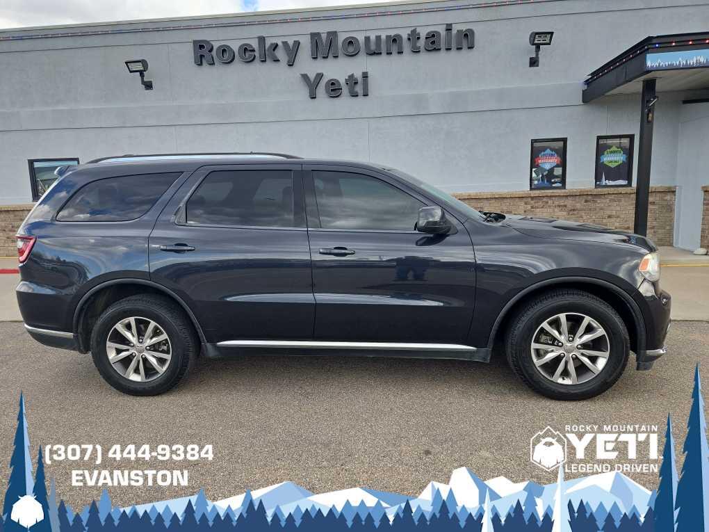 Used 2015 Dodge Durango SXT Plus with VIN 1C4RDJAG0FC244851 for sale in Jackson, WY